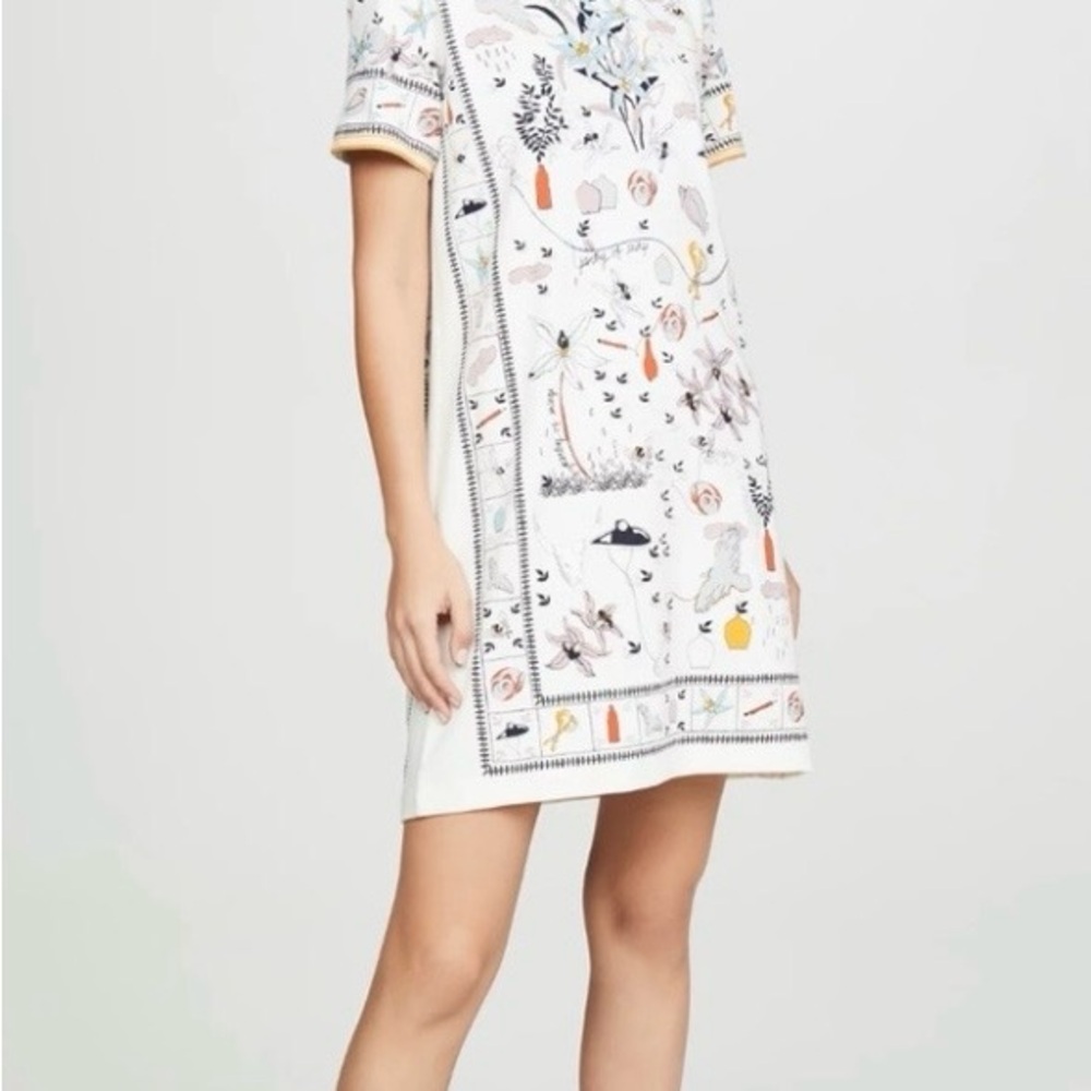 new Tory Burch poetry of things DRESS sz XXS
